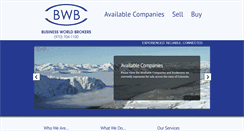 Desktop Screenshot of businessworldbrokers.com